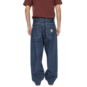 Baggy Jeans Relaxed Carhartt WIP Brandon - Pantaloni Uomo Blu I035893-106  CARHARTT WIP 