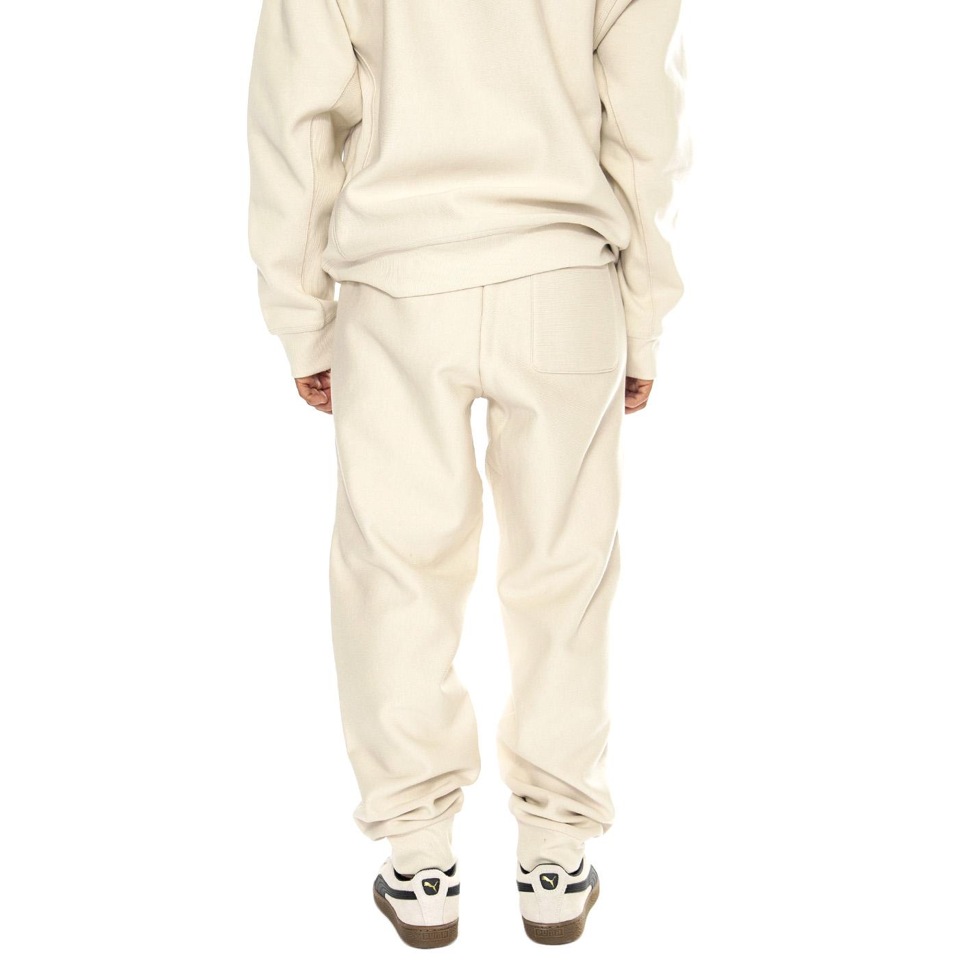 American Script Jogging Pant Moonbeam - Pantaloni Uomo Beige I027042.MOOXX  CARHARTT WIP 