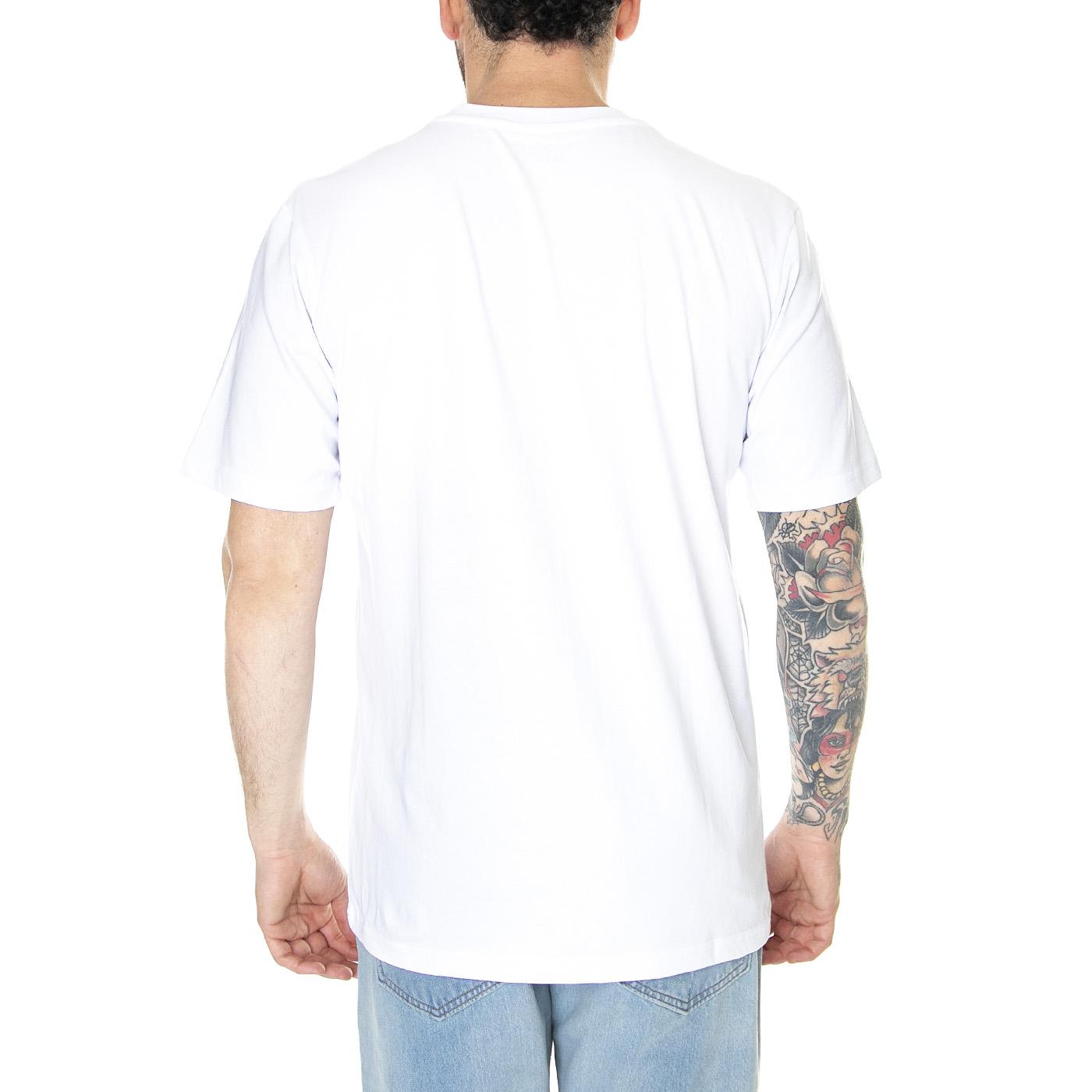 No Morals T-Shirt White - Maglietta Girocollo Uomo Bianca TSH0369WHT  DOOMSDAY 