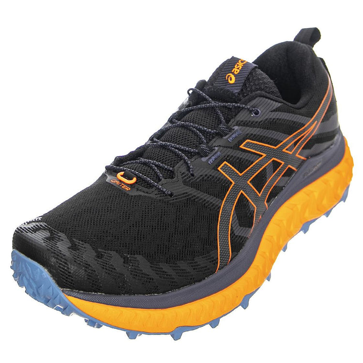 Trabuco Max Black / Shocking Orange - Scarpe Stringate Profilo Basso Uomo Nere 1011B028  ASICS 