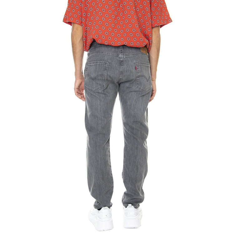 502 Taper Mosaic Cool Black - Pantaloni Denim Jeans Uomo Grigi 29507-1335  LEVIS 