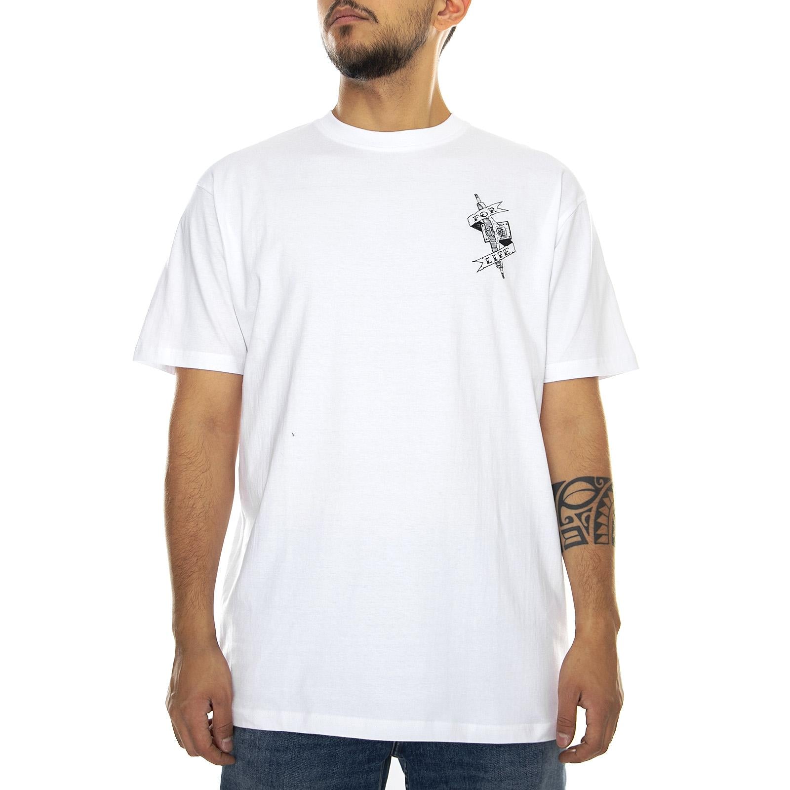  Pool Scum Tee-White  INDEPENDENT 