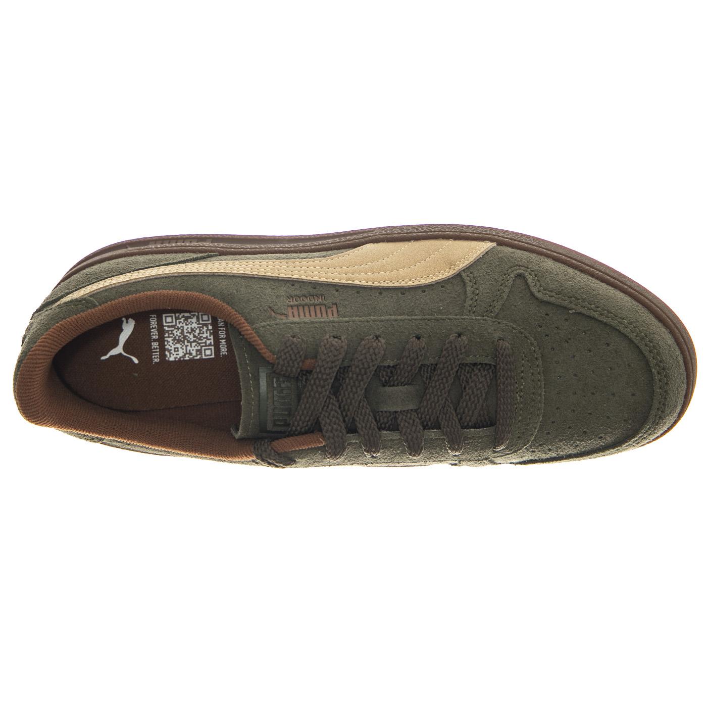 Indoor R-Suede Dark Olive / Haute Coffee - Scarpe Profilo Basso Uomo Verdi 398531-01  PUMA 