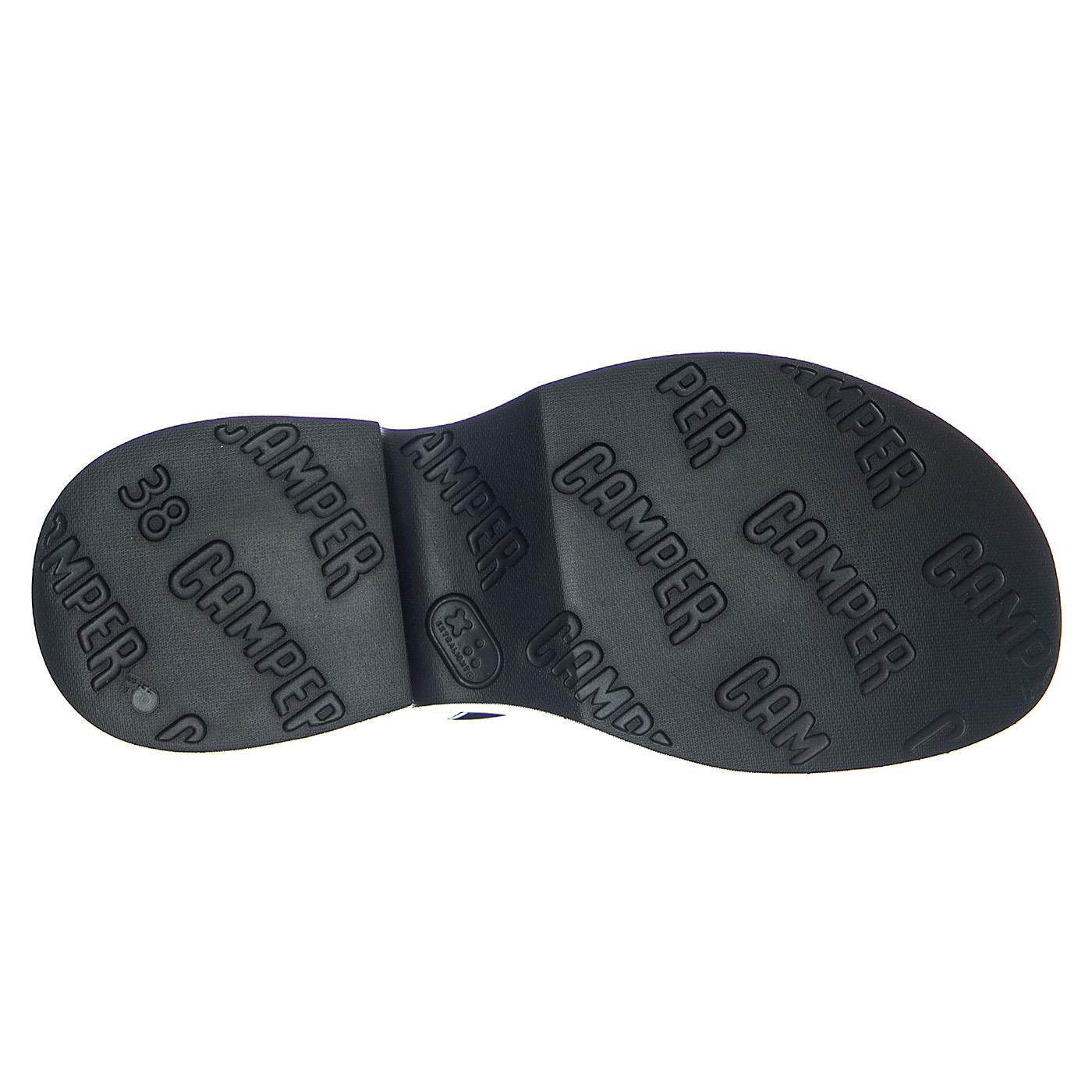 Gobi Flora/Tasha Flora Ultrasoft Negro/Tasha Negro - Sandali Donna Neri K201659 006 CAMPER 