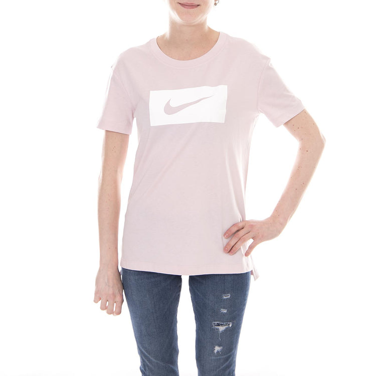 Women s Nike Sportswear T-Shirt BARELY ROSE/WHITE 105444_4  NIKE 