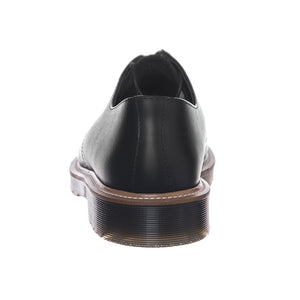 1461 Straw Lace Up Shoes - Black Smooth - Scarpe Stringate Uomo Nere 1461STW23160001  DR.MARTENS 