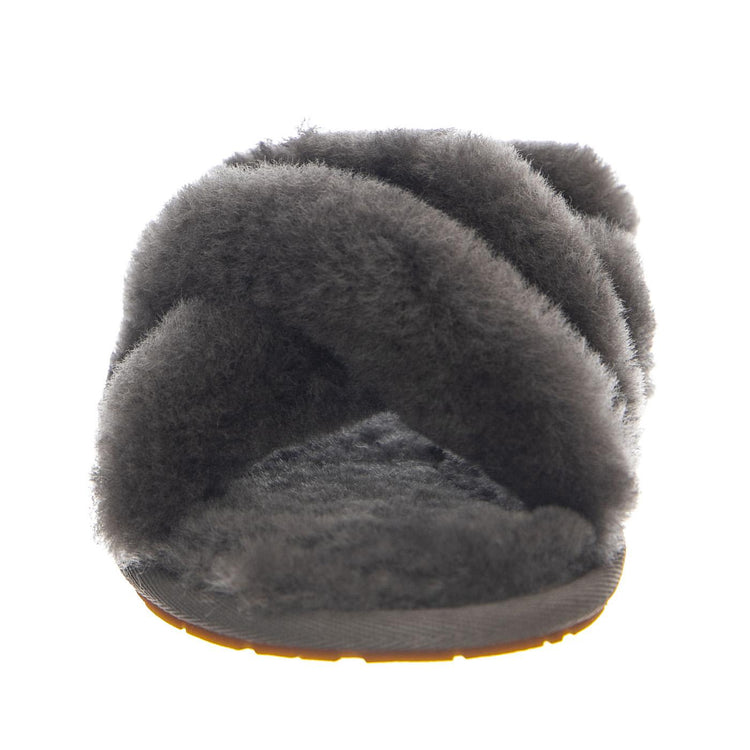 UGG W Scuffita Charcoal - Pantofole Donna in Pelle Scamosciata Grigia 1123572W CHR UGG 