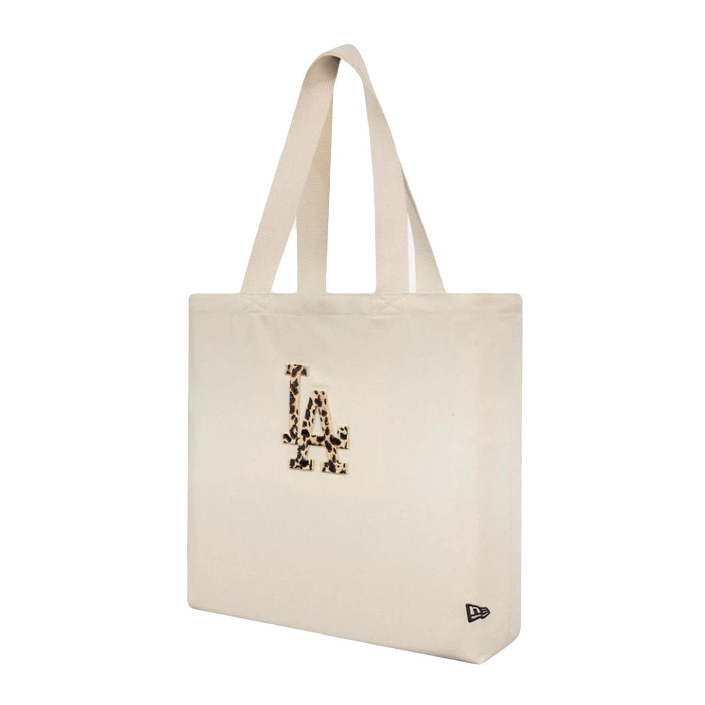 Animal Infill Canvas Tote Los Angeles Dodgers - Borsa Tote Beige 60771266 IVOPNR NEW ERA 