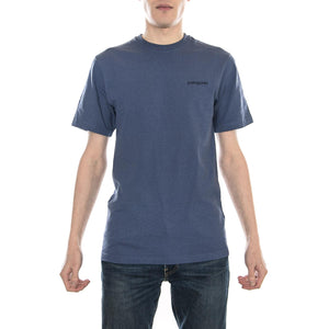 Line Logo Badge Responsibili-Tee Dolomite Blue 39045-DLMB  PATAGONIA 