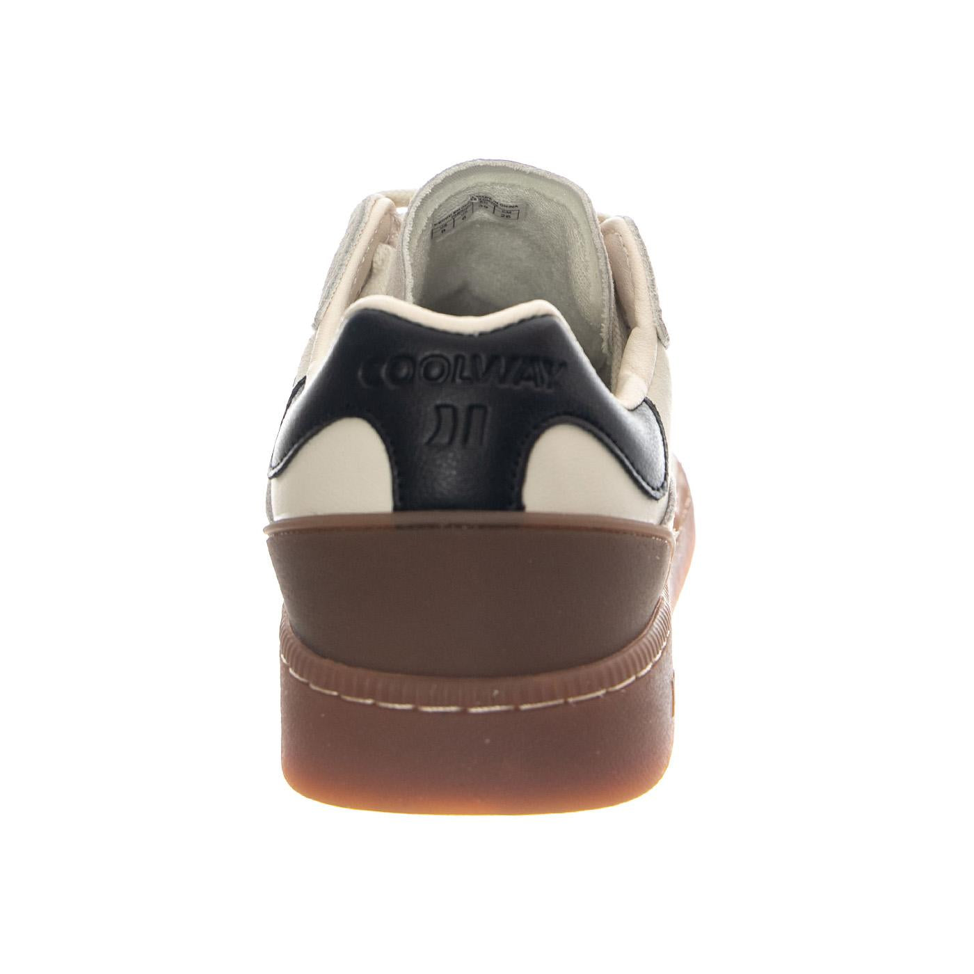 Goal Whs W White/Black - Scarpe Stringate Donna Bianche 7613172 WHS COOLWAY 