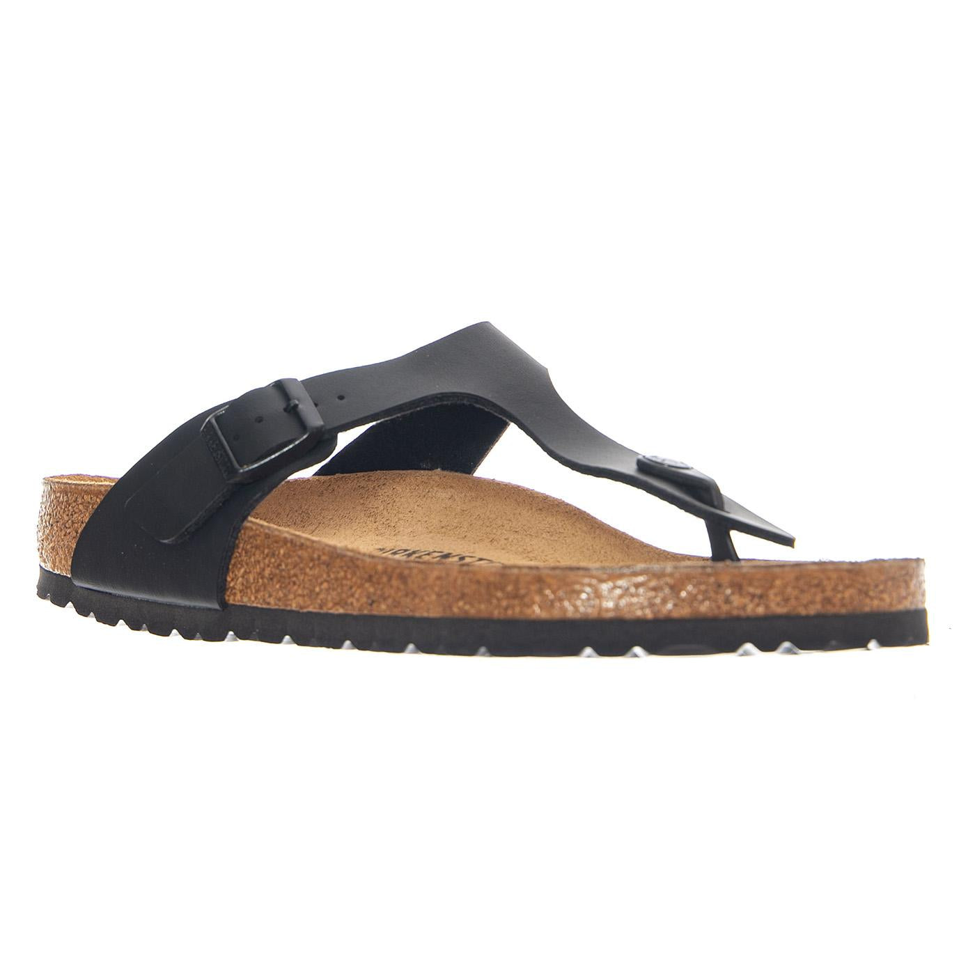 Gizeh Birko Flor Regular Fit Black - Sandali Uomo / Donna Neri 043691 BLK BIRKENSTOCK 