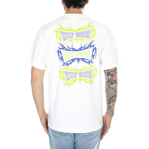 Hell Razor S/S Tee White - Maglietta Girocollo Uomo Bianca TS02186-WHITE  HUF 