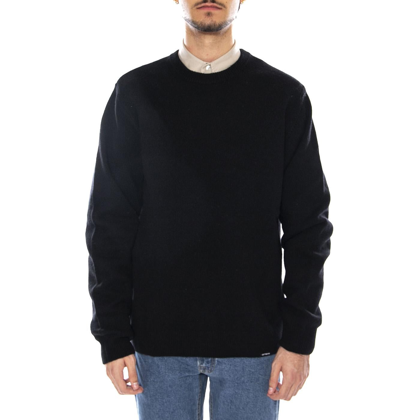 Alten Sweater Black Heather - Maglione Girocollo Uomo Nero I033917.BTXX  CARHARTT WIP 