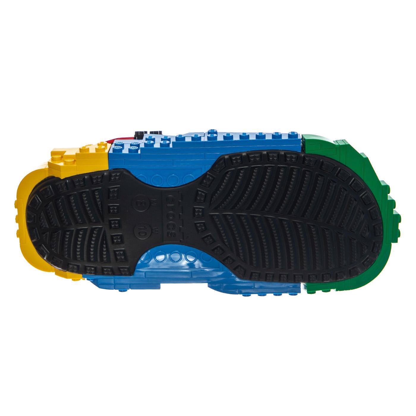 4LW SYSTEM CLOG UNISEX - Sandali Uomo / Donna Neri / Multicolore (Collaborazione LEGO) CR.211873 BLK CROCS 