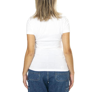 T-Shirt TF7218-001 White - Maglietta Girocollo Donna Bianca TF7218-001  LACOSTE 