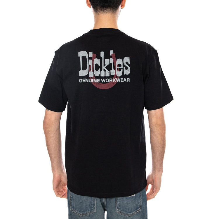 VERNAL SS TEE BLACK - Maglietta Girocollo Uomo Nera DK0A88JV BLK1 DICKIES 