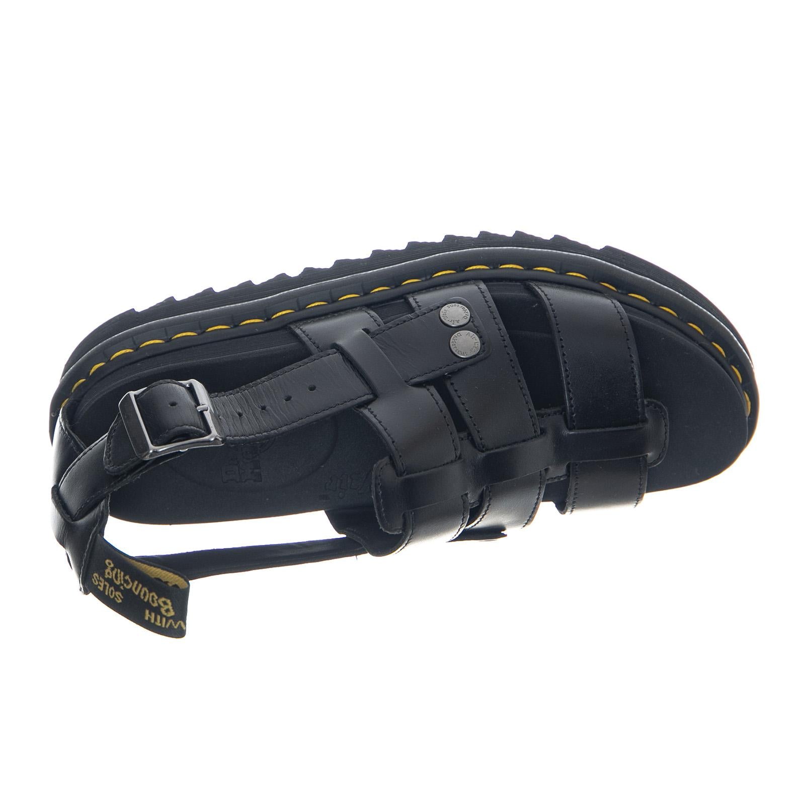 Womens Terry Black Brando Sandals DMSTERRBKBR23521001  DR.MARTENS 