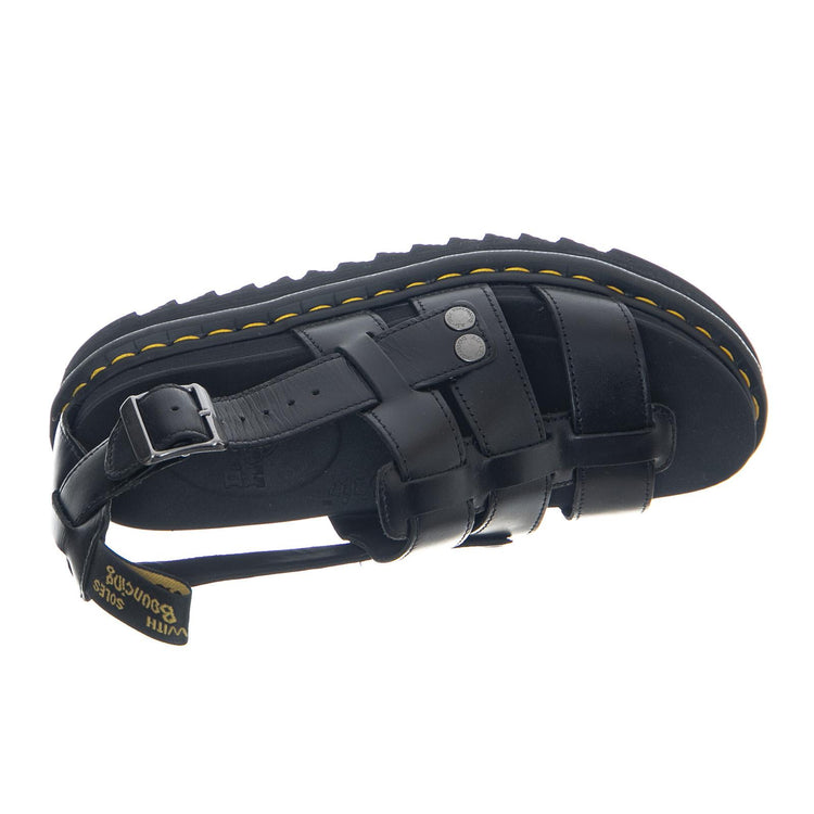 Womens Terry Black Brando Sandals DMSTERRBKBR23521001  DR.MARTENS 