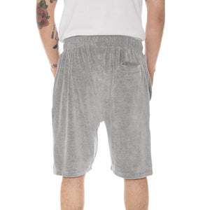 VELOUR SHORT GREY 112205-GREY  STUSSY 