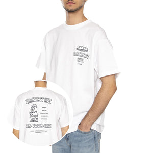 S/S Sandwich T-Shirt White - Maglietta Girocollo Uomo Bianca I035230.02XX  CARHARTT WIP 