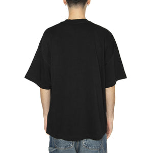 S/S Signature Script T-Shirt Black / White - Maglietta Girocollo Uomo Nera I033828.0D2XX  CARHARTT WIP 
