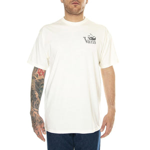 Club Vee SS Tee Marshmallow - Maglietta Girocollo Uomo Beige VN000G5TFS81  VANS 