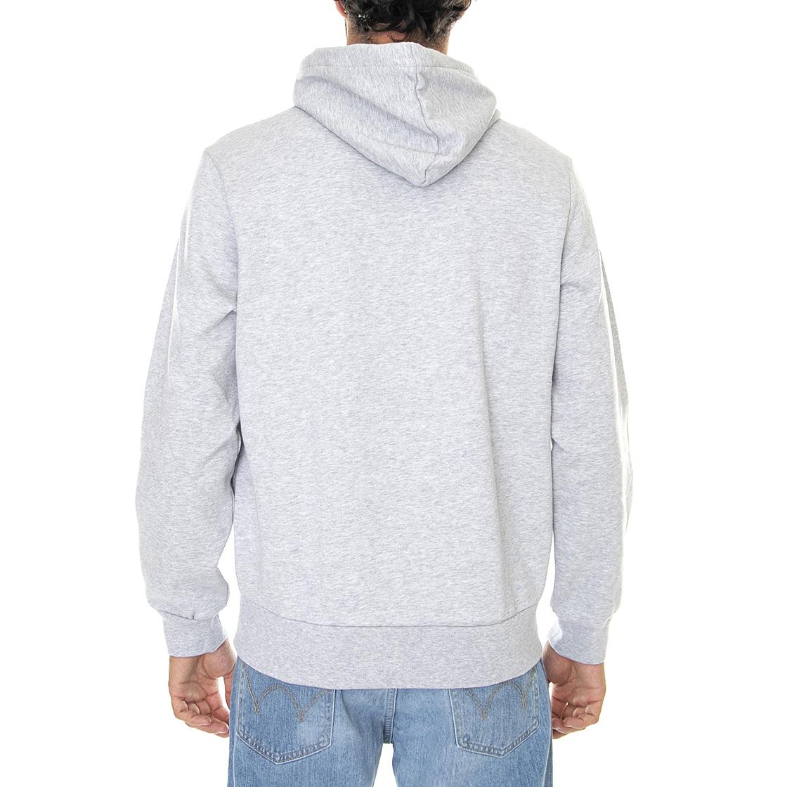Sweatshirt-Cca - Felpa con Cappuccio Uomo Grigia SH9623-CCA . LACOSTE 