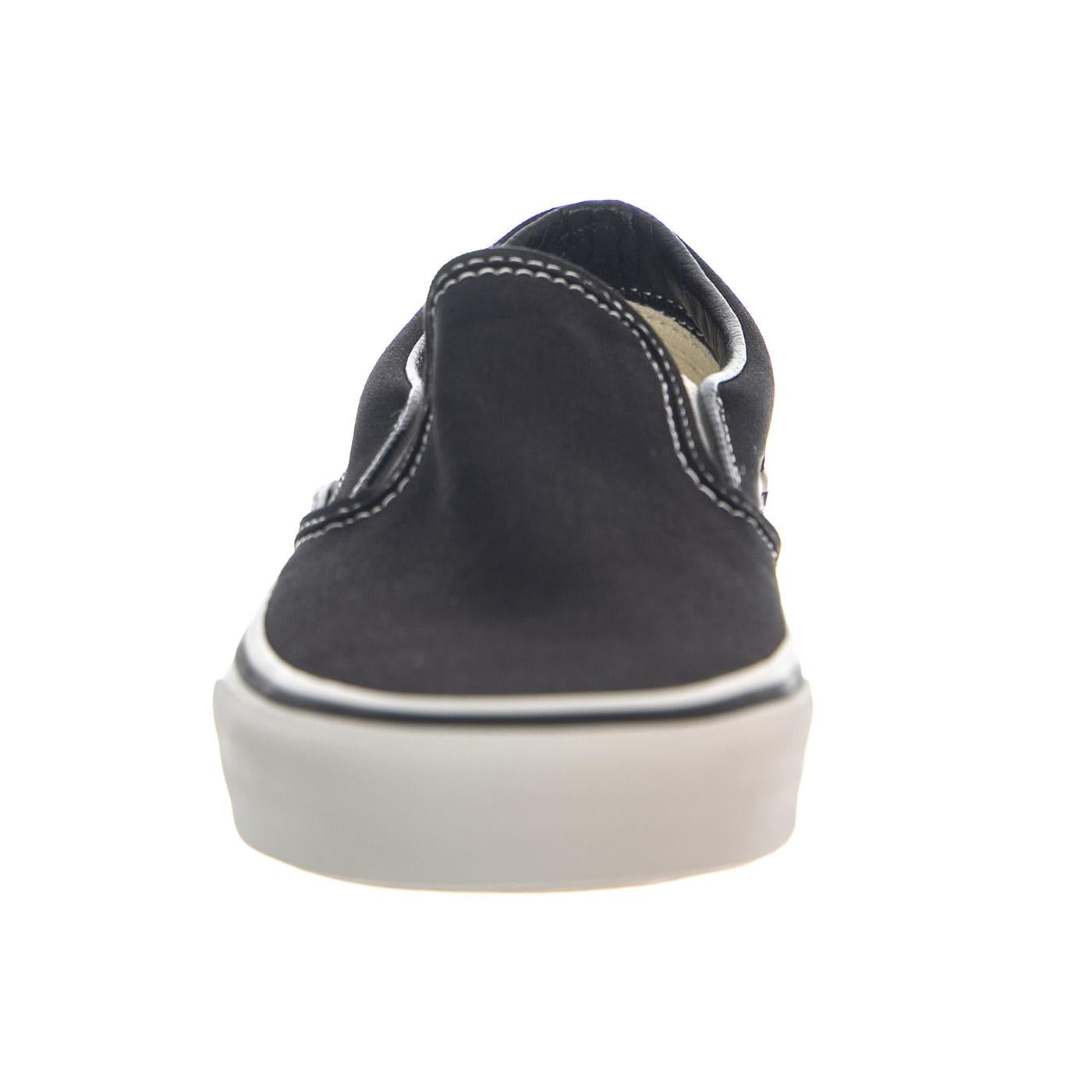 CLASSIC SLIP-ON BLACK / WHITE - Scarpe Slip-On Basse Uomo / Donna Nere 1669 . VANS 