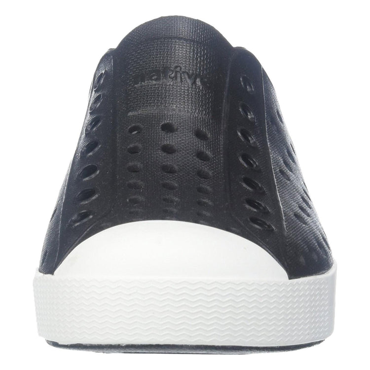 Jefferson Block - Scarpe Slip-On Profilo Basso Bambino Bianche / Nere 13100102-8336  NATIVE 