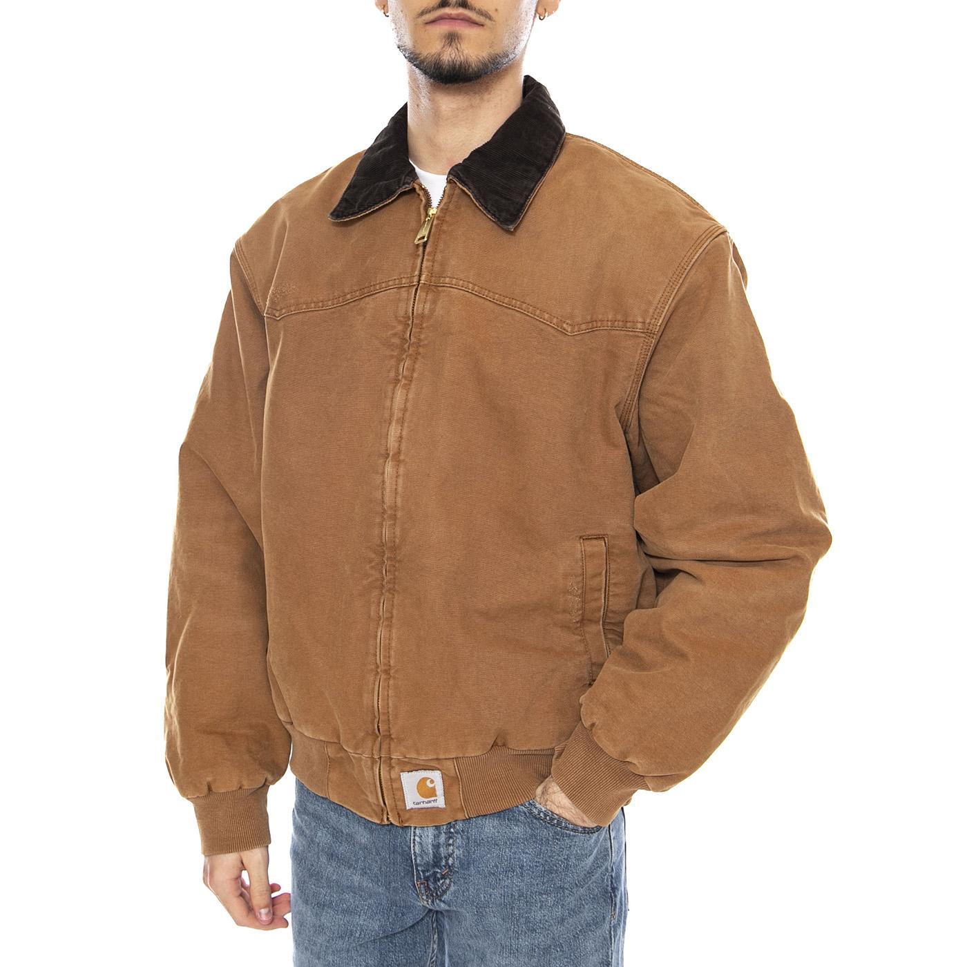 OG Santa Fe Jacket - Giacca Uomo Marrone I036240 00SB7 CARHARTT WIP 