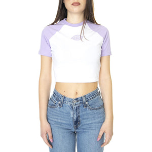 W' Sodaville Tee Purple Rose - Maglietta Girocollo Donna Multicolore DK0A4Y8JE611  DICKIES 