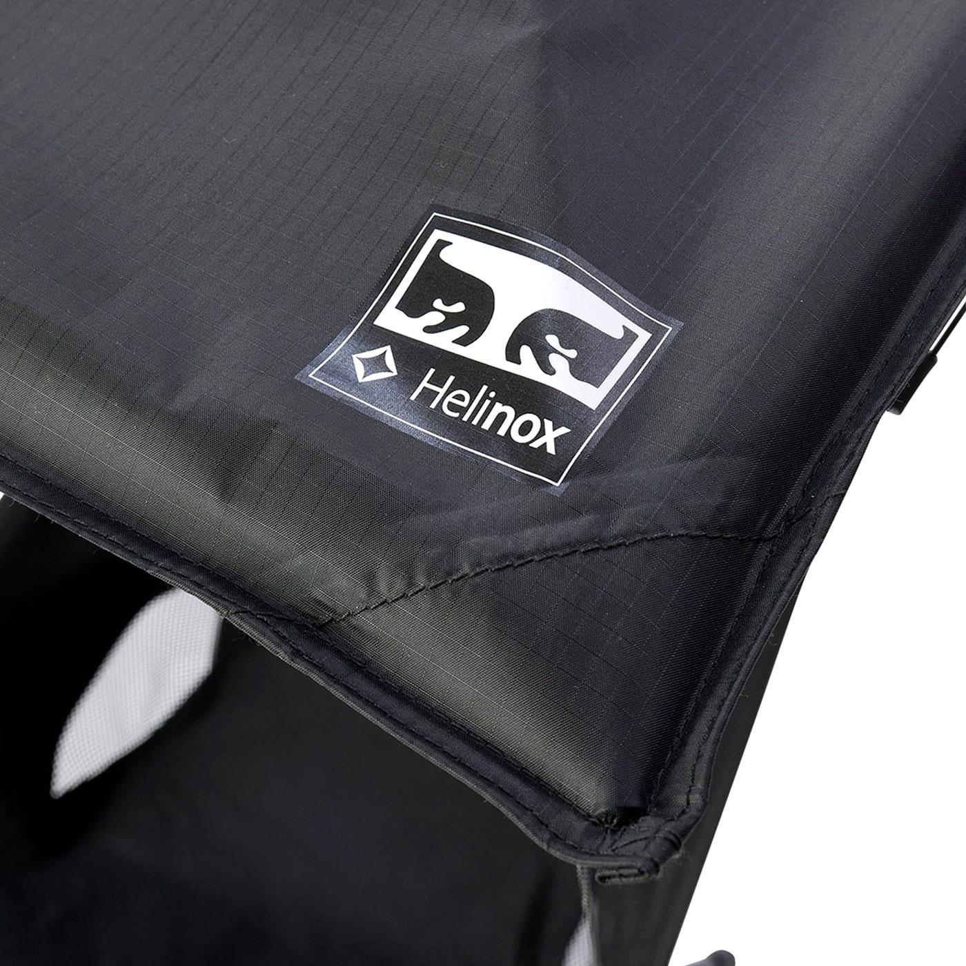 OBEY x HELINOX Personal Chair Shade Black - Sedia Pieghevole Nera 36227-BLK  OBEY 