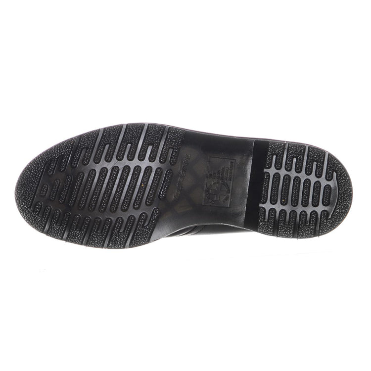 1461 Straw Lace Up Shoes - Black Smooth - Scarpe Stringate Uomo Nere 1461STW23160001  DR.MARTENS 