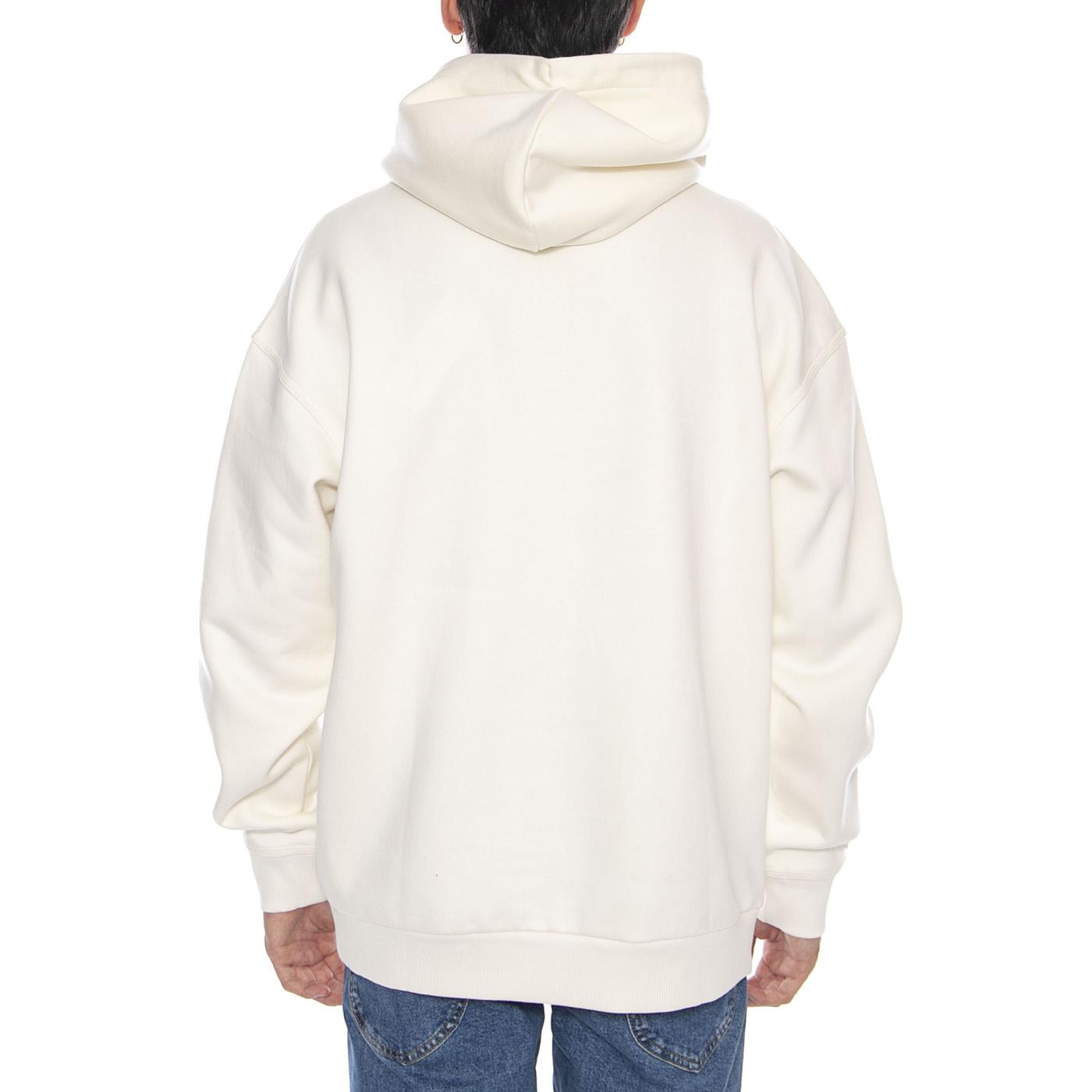 WW Worwear Relaxed Hoodie Ecru - Felpa con Cappuccio Uomo Panna / Ecrù 112372314  LEE 