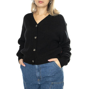 Snowflake Cardigan Caviar Black - Cardigan Donna Nero A8728-0004  LEVIS 