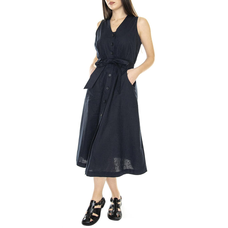 Rutherlegen Dress Indigo - Abito Donna Blu LDR0650-IN11-SS23  BARBOUR 