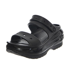 Classic Mega Crush Sandal W-BLK - Sandali Donna Neri CR.207989-BLK  CROCS 