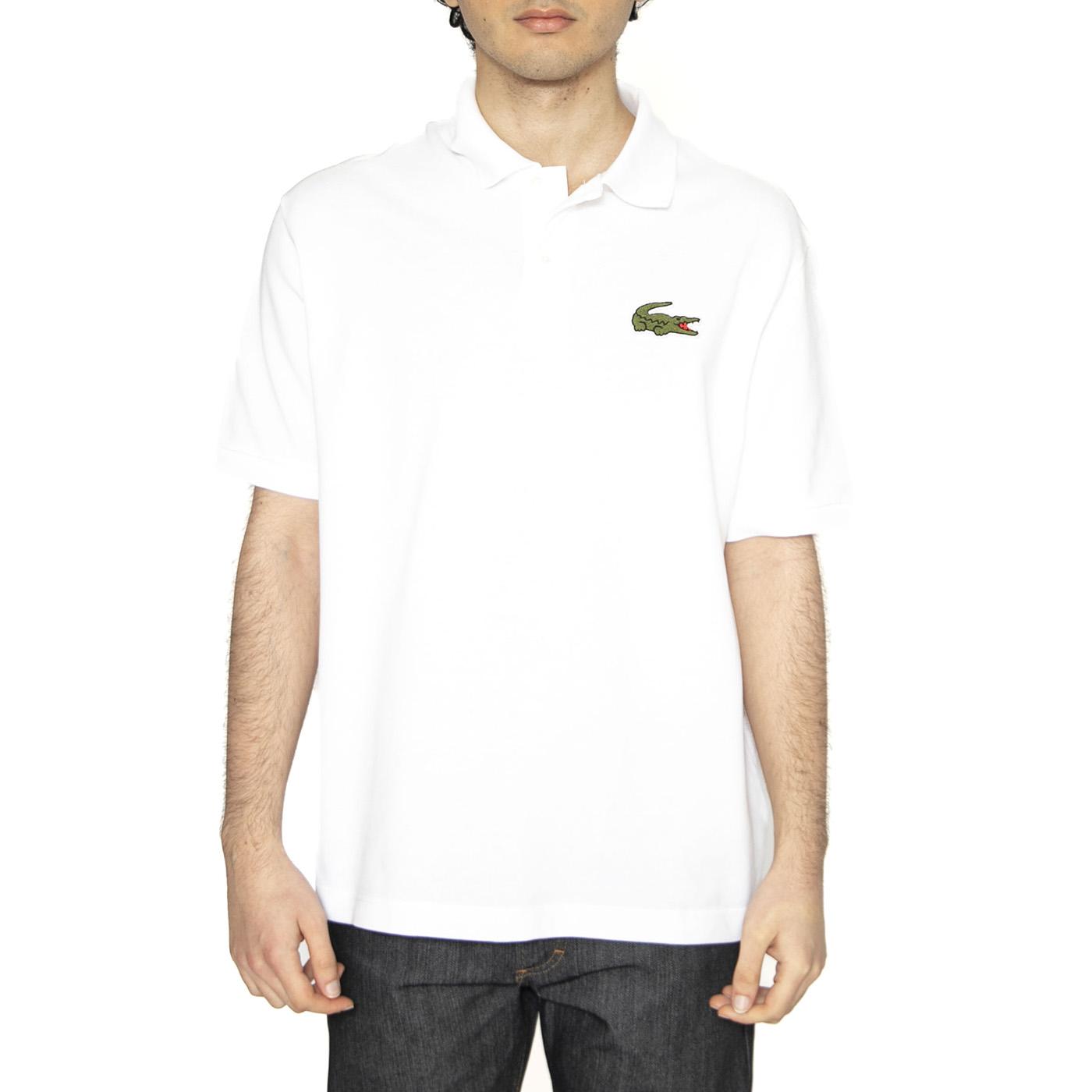 Maglietta M/C 001 Polo Shirt White - Polo Uomo Bianca con Logo PH2751-001  LACOSTE 