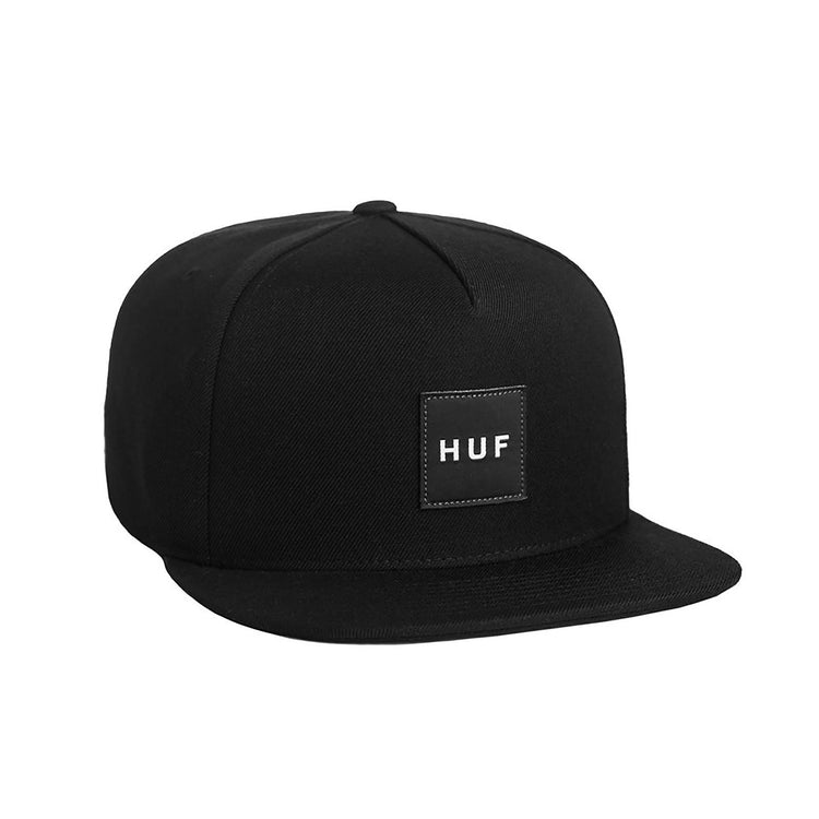 BOX LOGO SNAPBACK HT00004-BLACK  HUF 