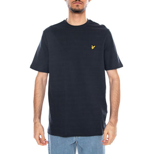 Popcorn Jacquard T-shirt Navy Blue - Maglietta Girocollo Uomo Blu TS2406V Z27 LYLE & SCOTT 