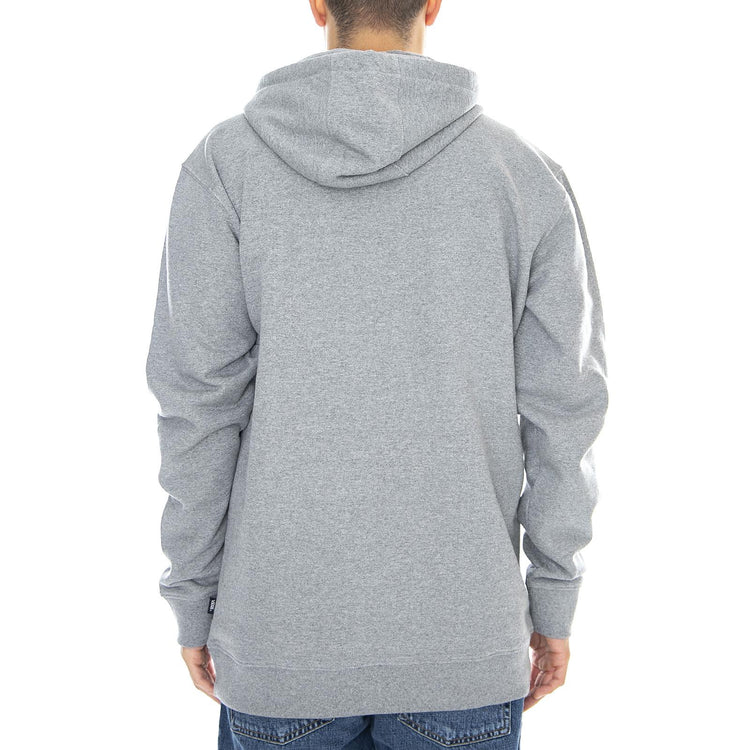 Mn Vans Classic Po H Cement Heatther / Black - Felpa con Cappuccio Uomo Grigia VN0A456BADY1  VANS 