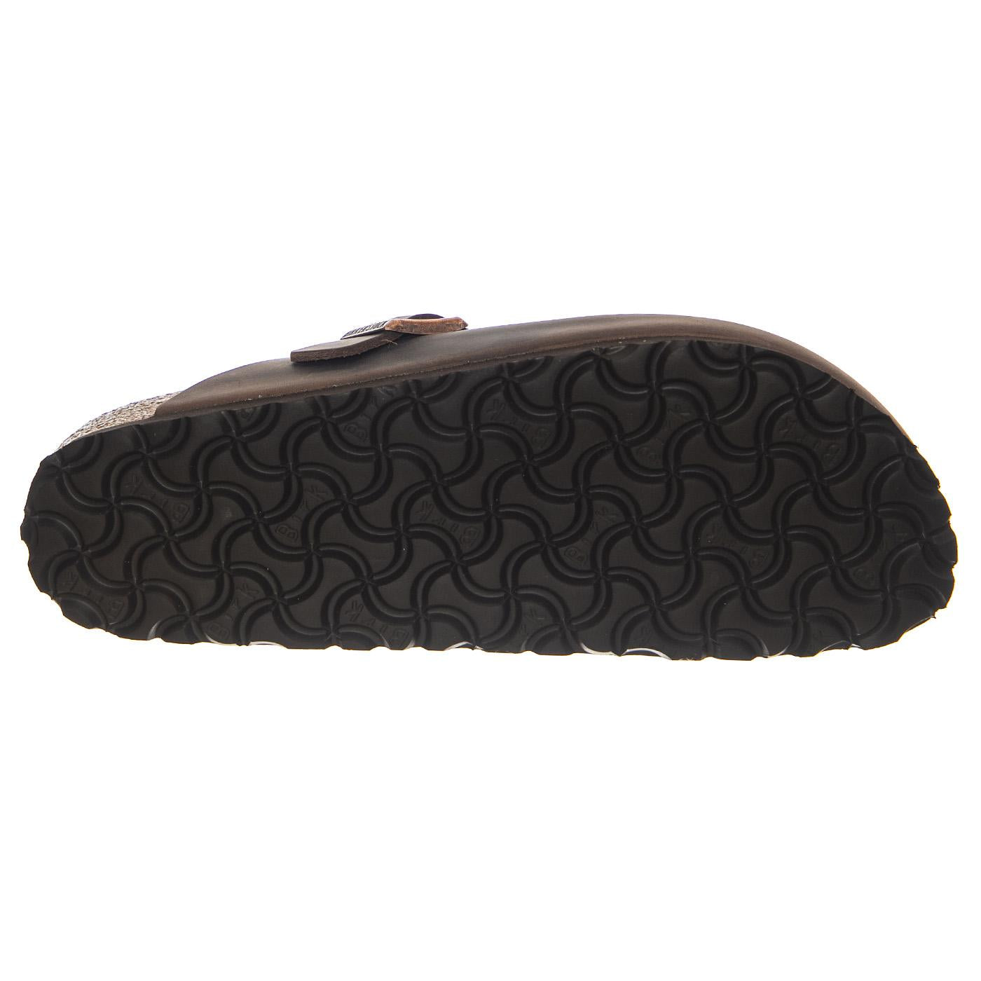 Boston SFB BasaltGray, Suede Leather Brown -- Sandali Uomo Marroni 0159713 . BIRKENSTOCK 