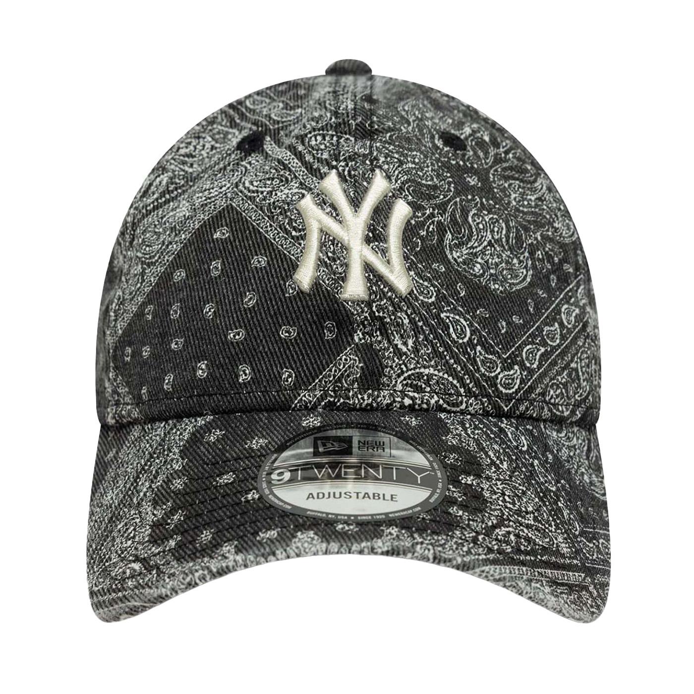 Washed Paisley 9TWENTY® New York Yankees - Cappellino Nero 60771827 BLK NEW ERA 