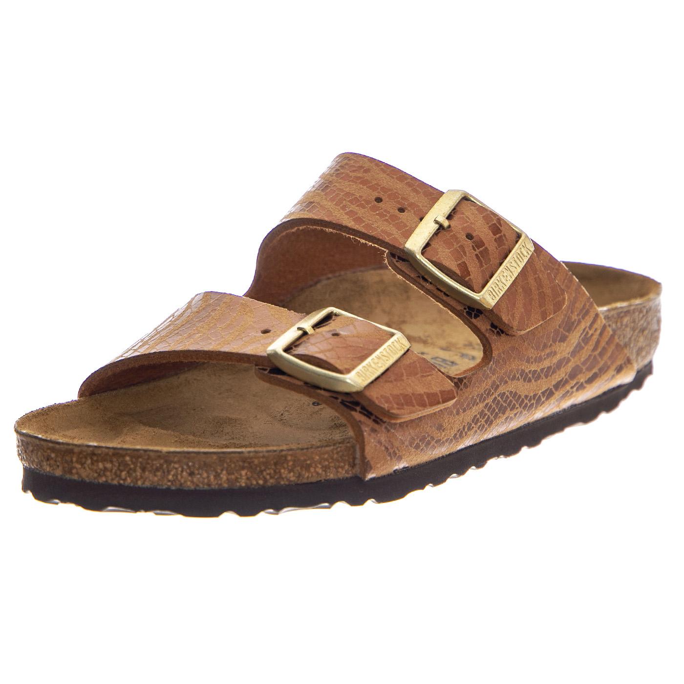 Arizona Zebra Pecan, Synthetics - Sandali Donna Marroni 1029509  BIRKENSTOCK 