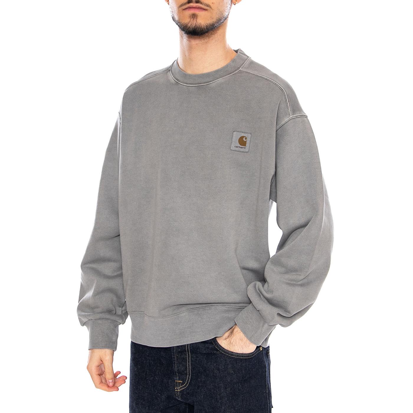 Nelson Sweat Yosemite - Felpa Girocollo Uomo Verde I029957 2LRGD CARHARTT WIP 