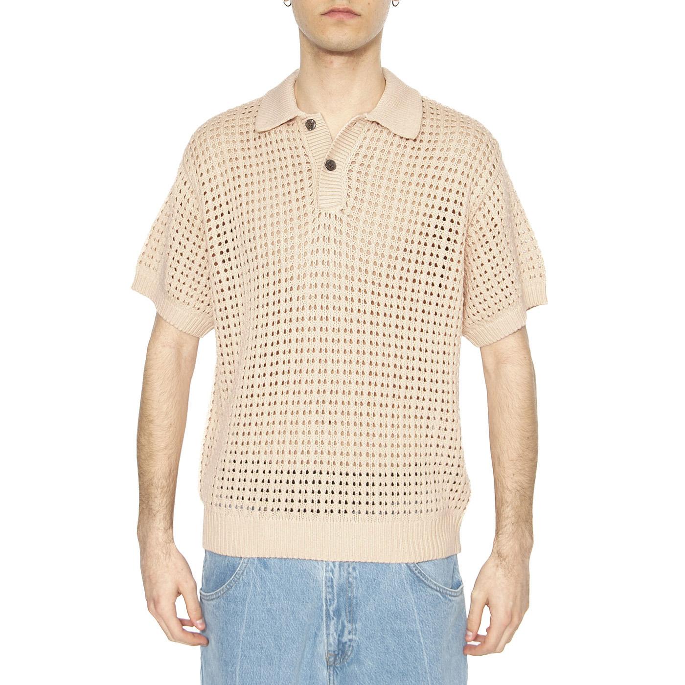 Obey Kody Polo Pale Pink - Polo in Maglia Rosa Uomo 151000104-PPN . OBEY 