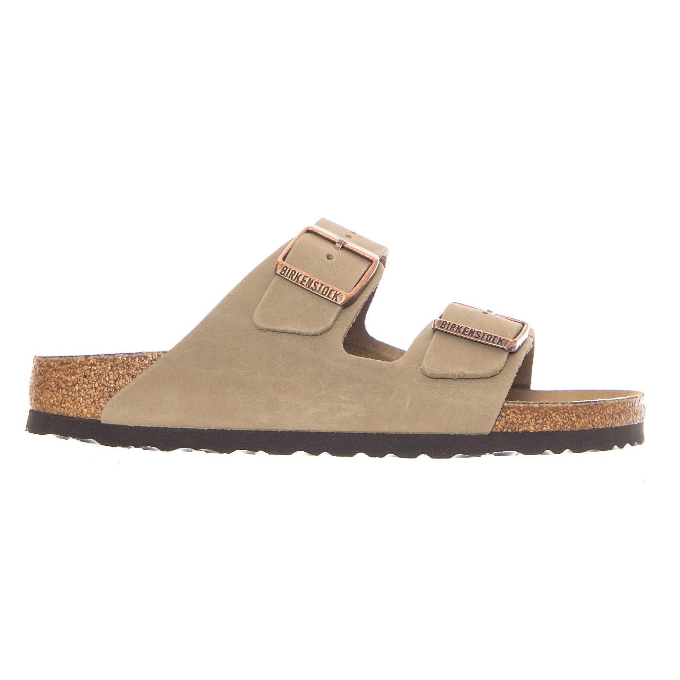 Arizona Oiled Leather Narrow Fit Tobacco Brown - Sandali Uomo / Donna Marroni 352203 TBN BIRKENSTOCK 