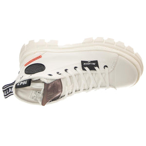 W' Revolt Hi TX Star White / Marshmallow - Scarpe Stringate Profilo alla Caviglia Donna Bianche PAS97242-127-M  PALLADIUM 