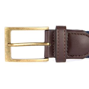 Nevis Stretch Webbing Belt Navy - Cintura Blu MAC0443-NAVY  BARBOUR 