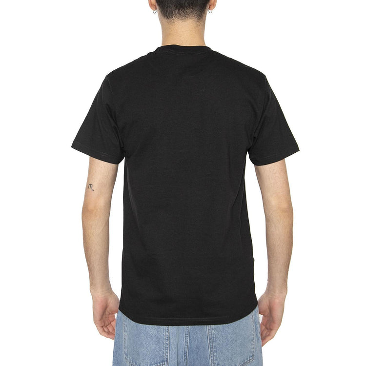 Giant S/S Tee Black - Maglietta Girocollo Uomo Nera TS02401-BLACK  HUF 